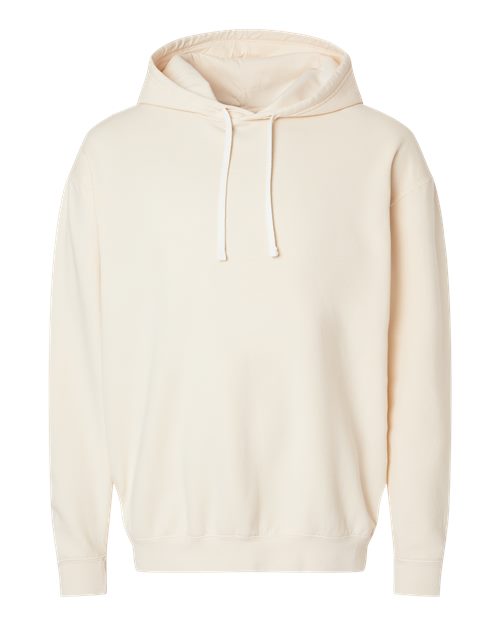 Comfort Colors 1467 — Unisex Garment-Dyed Lightweight Hooded Sweatshirt — Ivory