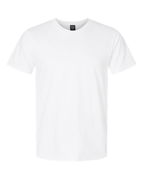 Hanes 498PT — Unisex Perfect-T DTG T-Shirt — White