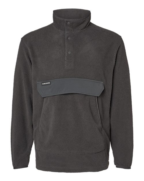 DRI DUCK 7356 — Men's Timber Mountain Fleece Pullover — Charcoal