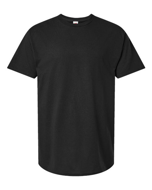 Hanes 5280T — Unisex Essential-T Tall T-Shirt — Black