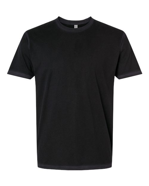 Next Level 3600SW — Unisex Soft Wash T-Shirt — Washed Black