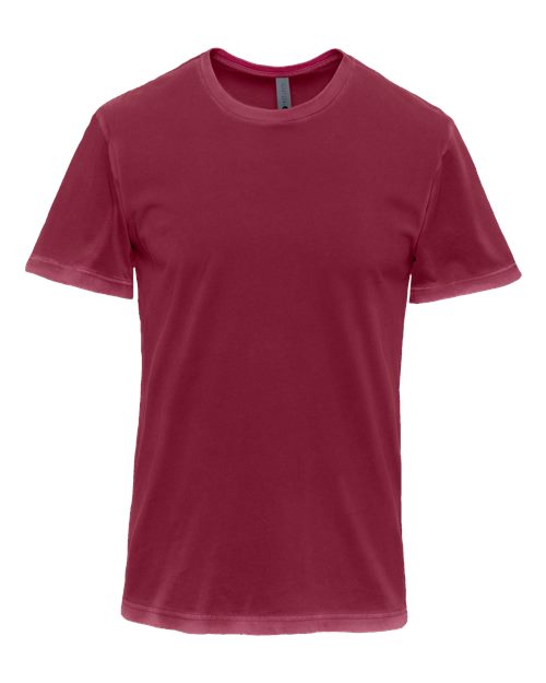 Next Level 3600SW — Unisex Soft Wash T-Shirt — Washed Cardinal