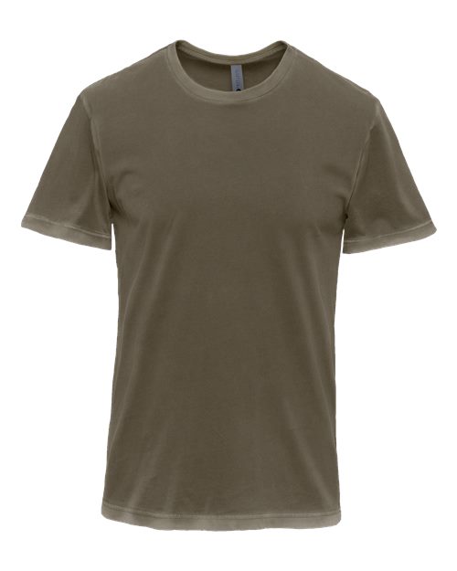 Next Level 3600SW — Unisex Soft Wash T-Shirt — Washed Military Green