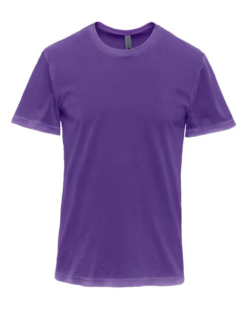 Next Level 3600SW — Unisex Soft Wash T-Shirt — Washed Purple Rush