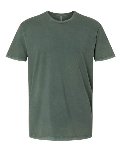 Next Level 3600SW — Unisex Soft Wash T-Shirt — Washed Royal Pine