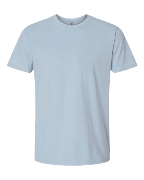 Next Level 3600SW — Unisex Soft Wash T-Shirt — Washed Stonewash Denim