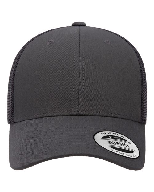 YP Classics 6601 — Elite Cap — Charcoal