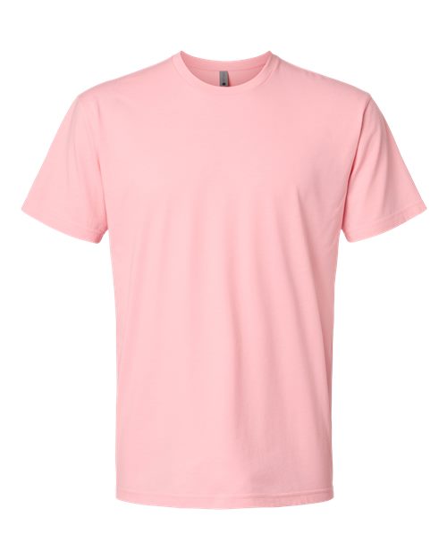 Next Level 6210 — Unisex CVC T-Shirt — Heather Light Pink