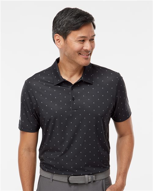 Adidas A574 — Men's Ultimate365 Pine Tree Polo — main view
