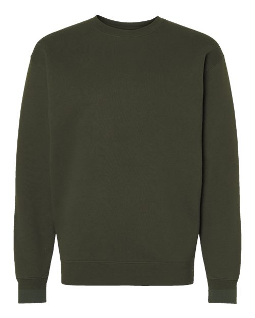 Independent Trading Co. IND3000 — Unisex Heavyweight Crewneck Sweatshirt — Army