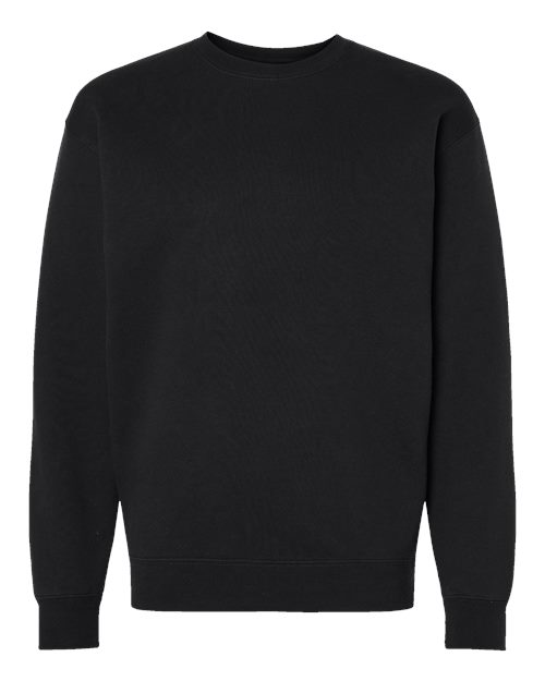 Independent Trading Co. IND3000 — Unisex Heavyweight Crewneck Sweatshirt — Black