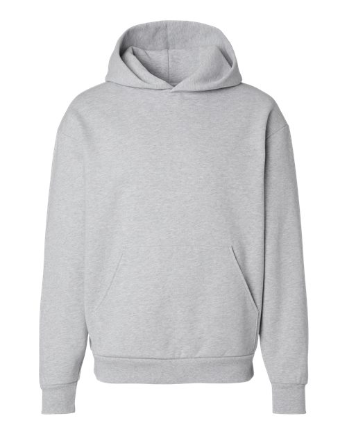 Independent Trading Co. IND420XD — Unisex Mainstreet Heavyweight Hooded Sweatshirt — Grey Heather