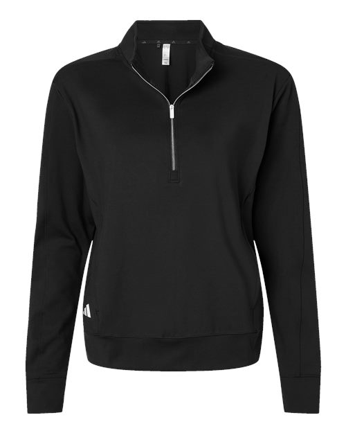 Adidas A1002 — Women's Ultimate365 Quarter-Zip Pullover — Black