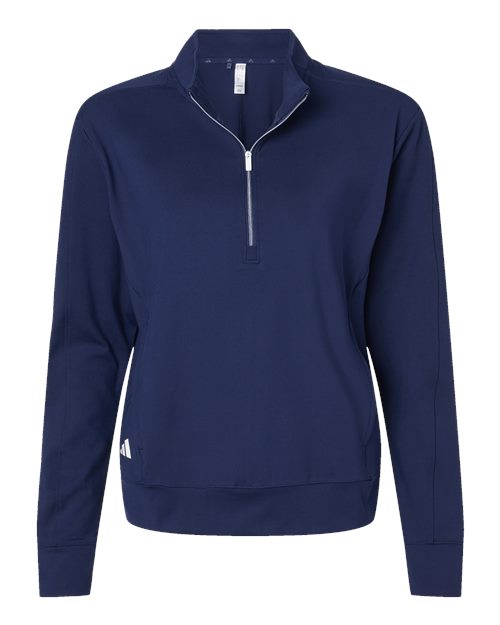 Adidas A1002 — Women's Ultimate365 Quarter-Zip Pullover — Collegiate Navy