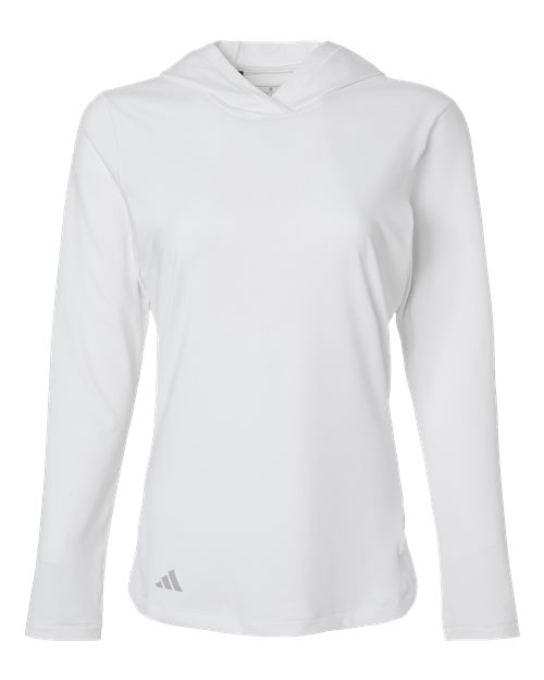 Adidas A1003 — Women's Performance Hooded Pullover — White