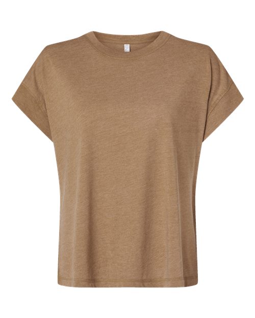 LAT 3502 — Women's Relaxed Vintage Wash Tee — Washed Coyote Brown