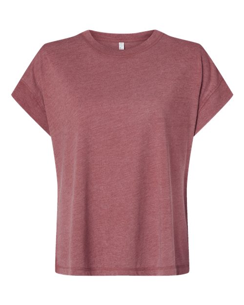 LAT 3502 — Women's Vintage Wash Tee — Washed Rouge
