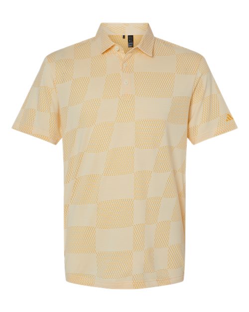 Adidas A2004 — Men's Ultimate365 Textured Polo — Ivory