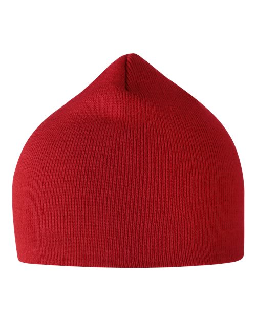 Atlantis Headwear MOOVER — Sustainable 8" Beanie — Red