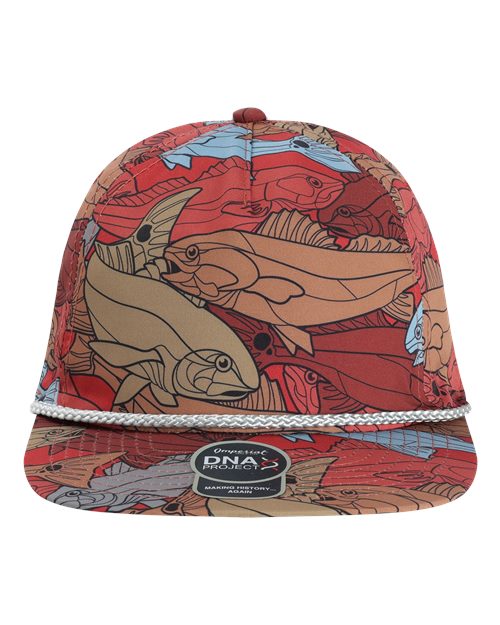 Imperial DNA014 — The Golden Hour Cap — Red/ Tan