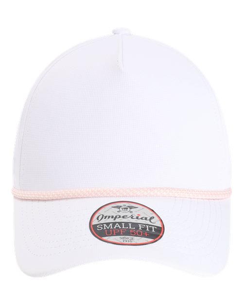 Imperial L5059 — The Corral Cap — White/ Peach