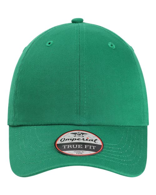 Imperial X210B — The Original Buckle Dad Hat — Grass Green
