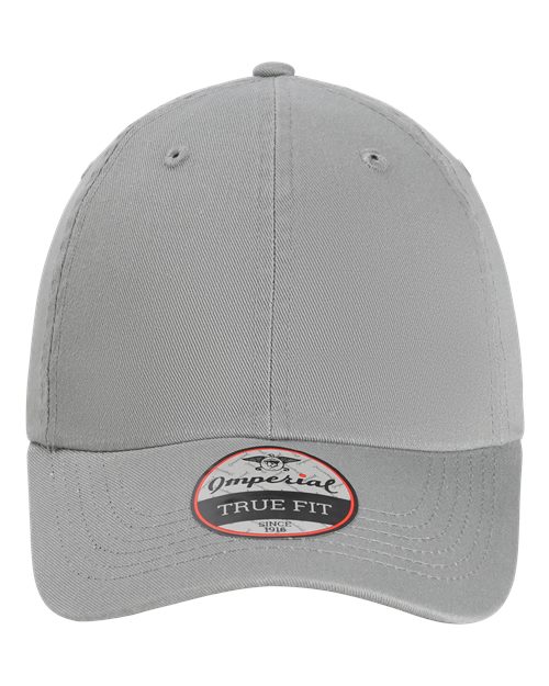 Imperial X210B — The Original Buckle Dad Hat — Light Grey