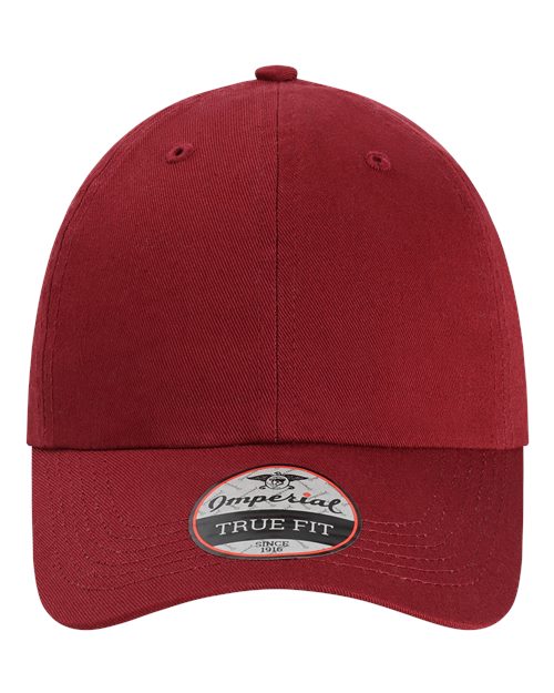 Imperial X210B — The Original Buckle Dad Hat — Maroon