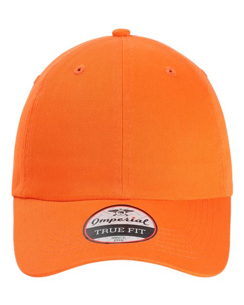Imperial X210B — The Original Buckle Dad Hat — Orange