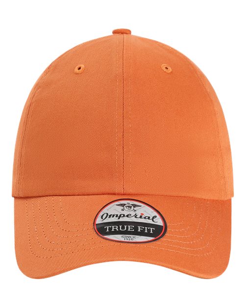 Imperial X210B — The Original Buckle Dad Hat — Pumpkin