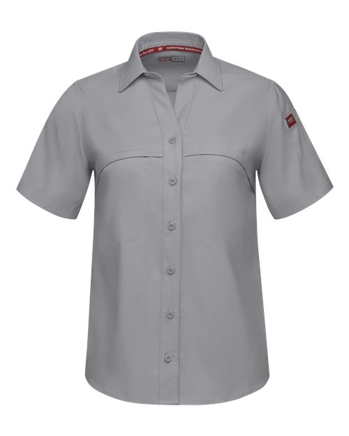 Red Kap TSW1 — Women's Cooling Work Shirt — Gravel
