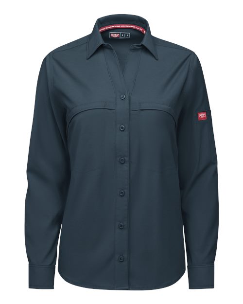 Red Kap TSW3 — Women's Cooling Long Sleeve Work Shirt — Arctic