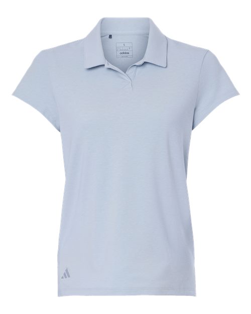 Adidas A690 — Women's Blended Polo — Blue Dawn Melange