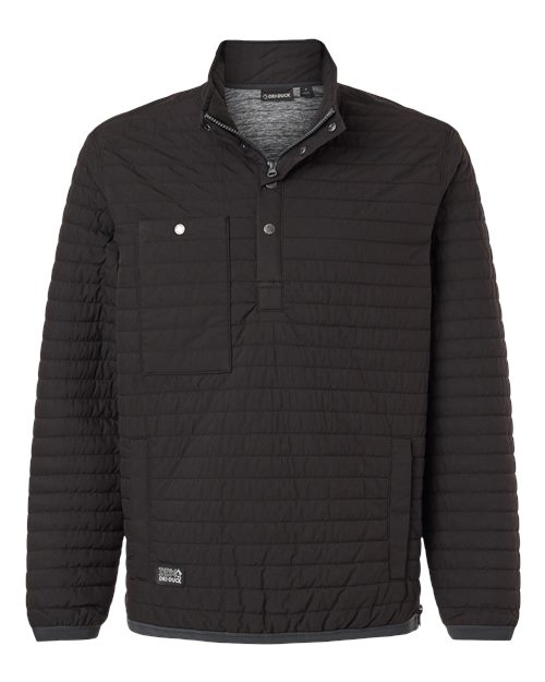 DRI DUCK 5303 — Men's Keystone Quilted Pullover — Black