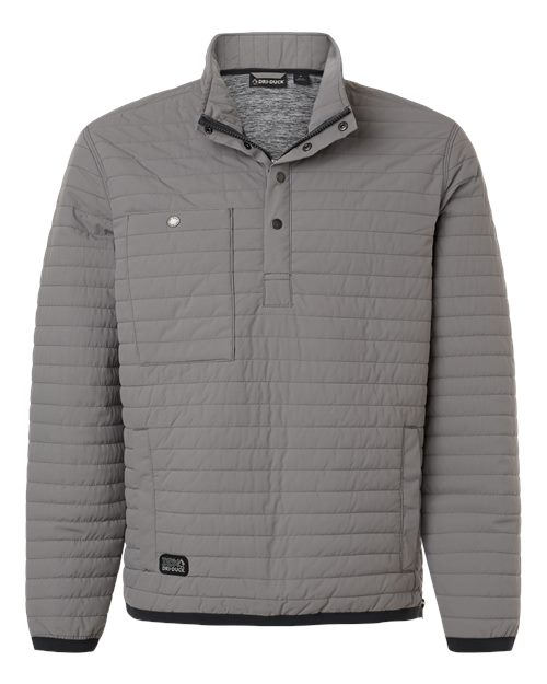 DRI DUCK 5303 — Men's Keystone Quilted Pullover — Grey