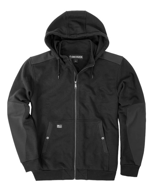 DRI DUCK 7340 — Men's Mission Fleece Pro Full-Zip Jacket — Black