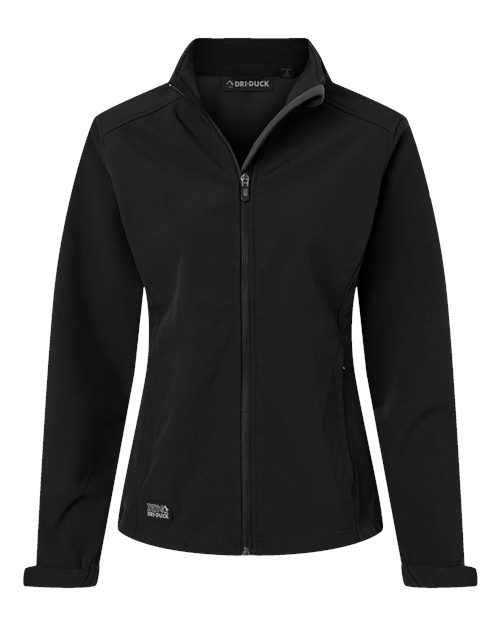 DRI DUCK 9416 — Women's Motion Soft Shell Jacket — Black