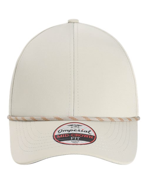 Imperial 6054 — The Habanero Performance Rope Cap — Putty
