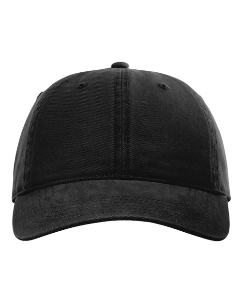 Richardson 326 — Peach Twill Dad Hat — Black