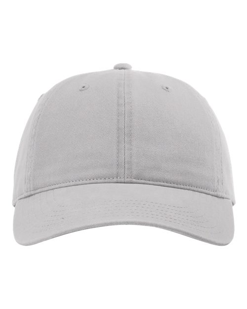 Richardson 326 — Peach Twill Dad Hat — Grey