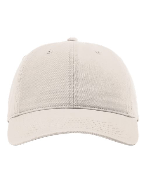 Richardson 326 — Peach Twill Dad Hat — Stone