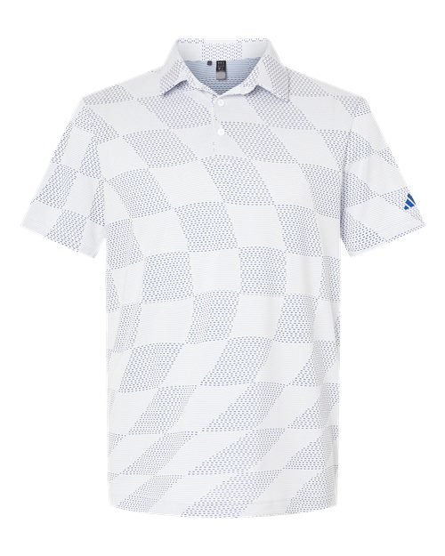 Adidas A2004 — Men's Ultimate365 Textured Polo — White