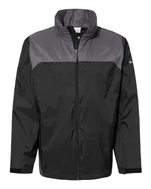 Columbia 212476 — Men's Glennaker Lake™ II Rain Jacket — Black/ City Grey