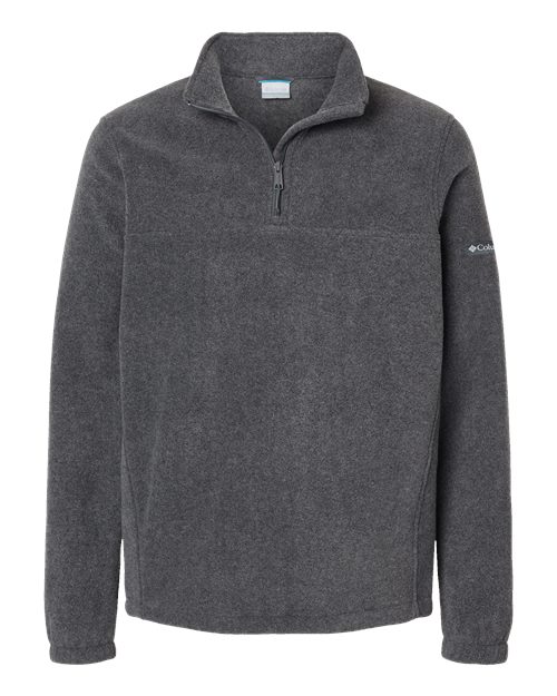 Columbia 212486 — Men's Steens Mountain™ Fleece Half-Zip Pullover — Charcoal Heather