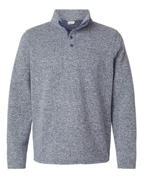 Columbia 209573 — Men's Alto Pass™ Fleece Half-Snap Pullover — Dark Mountain Heather