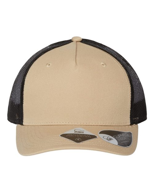 Atlantis Headwear ZION — Sustainable Five-Panel Trucker Cap — main view