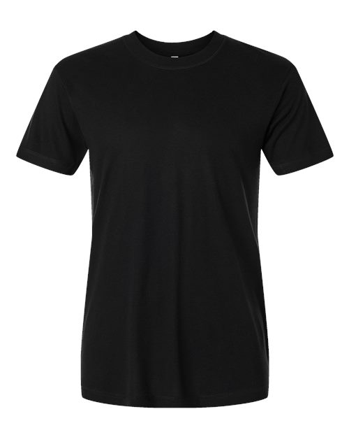 LAT 6904 — Unisex Bamboo Tee — Black