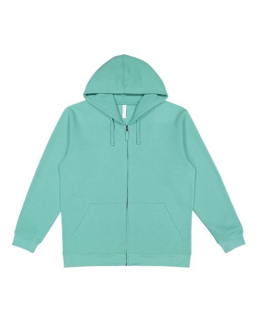 LAT 6927 — Unisex Full-Zip Hoodie Sweatshirt — Saltwater