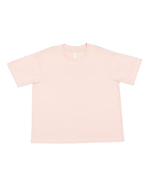 LAT 3520 — Unisex Boxy Jersey Tee — Blush