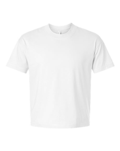 LAT 3520 — Relaxed Crew Tee — White